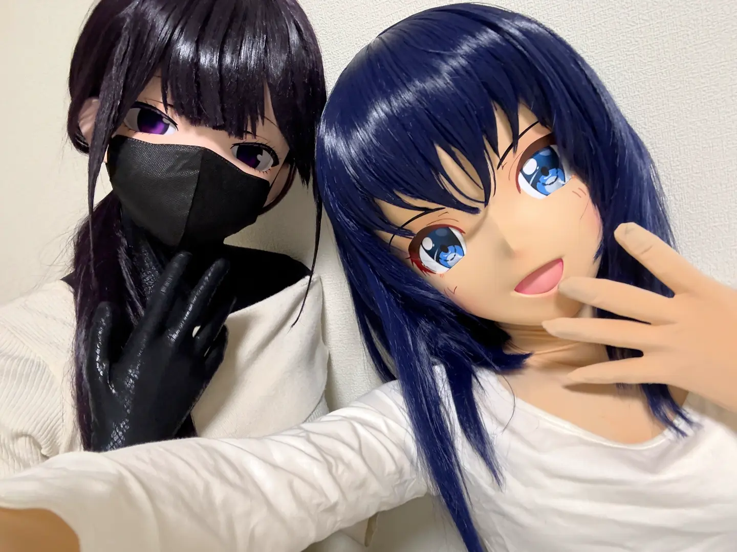 なまむぎさんところの真音さんとツーショット